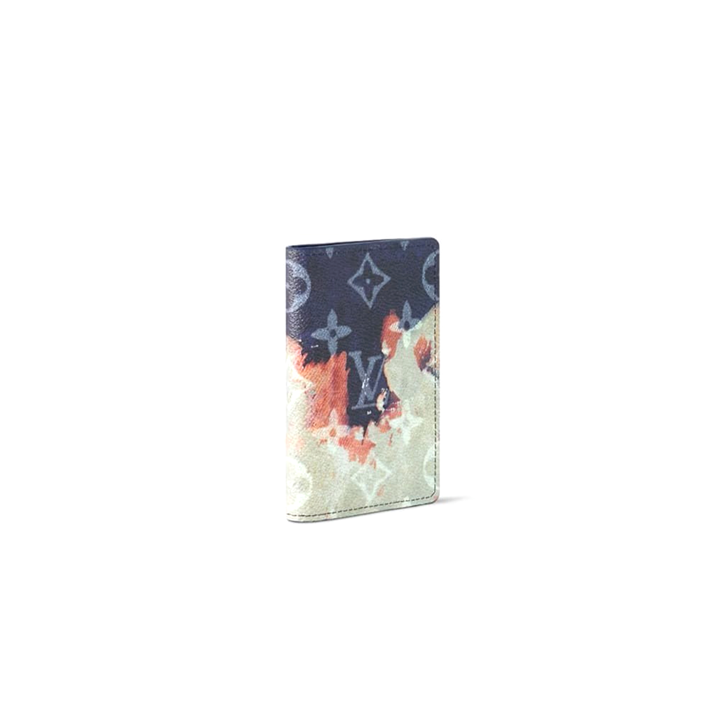 l0*is V*t0n ski pocket organizer white in canvas m82827 (11*7.5*1cm)